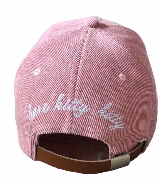 Corduroy "Mom" Baseball Hat