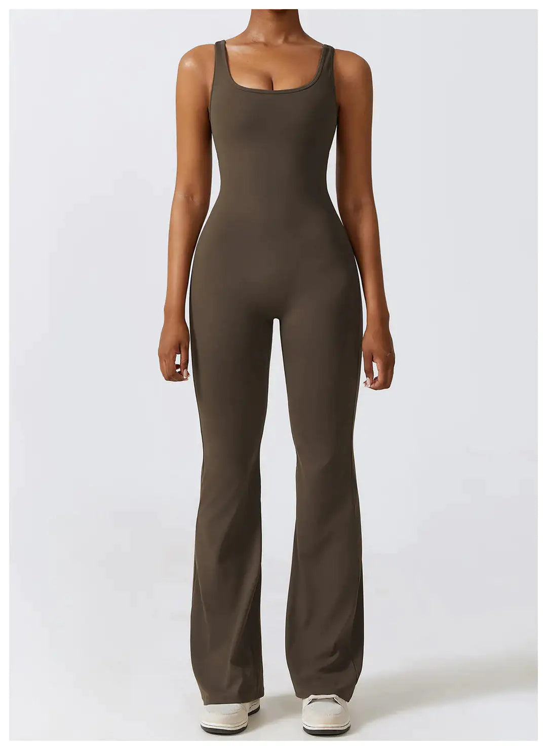 HKK "Look at those Cheeks" Flare Scrunch Jumpsuit