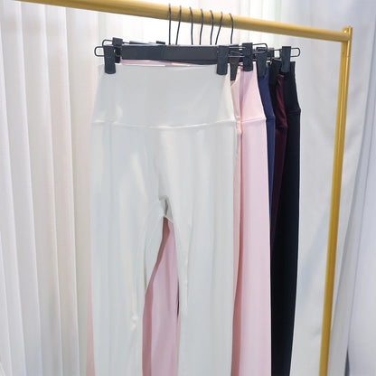 HKK Gold Zipper Jacket Paired with yoga Pants