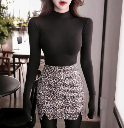 HKK "Grab my Neck" high-neck Shirt